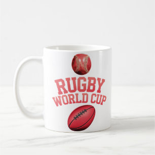 Mug Logo de la Coupe du monde de rugby avec placement 