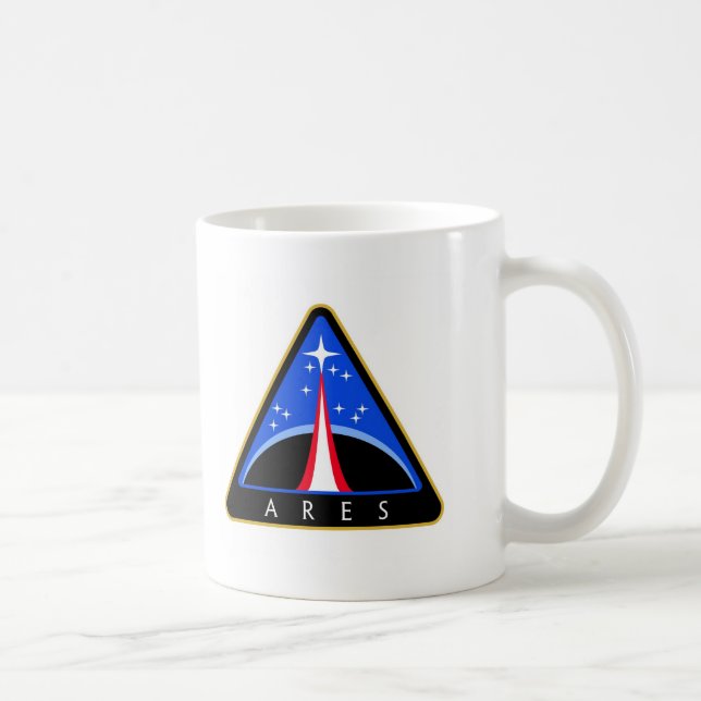 Mug Logo de la NASA Ares Rocket (Droite)