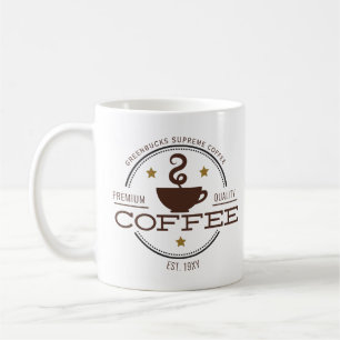 Mug logo de l'entreprise de café