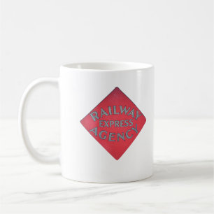 Mug Logo de l'Express ferroviaire Vintage