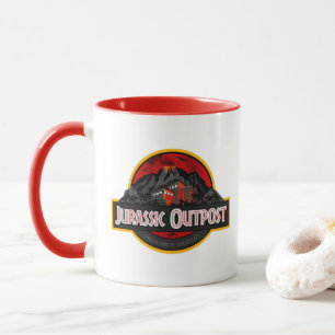 Mug Logo de log d'avant-poste du Jurassique "classique