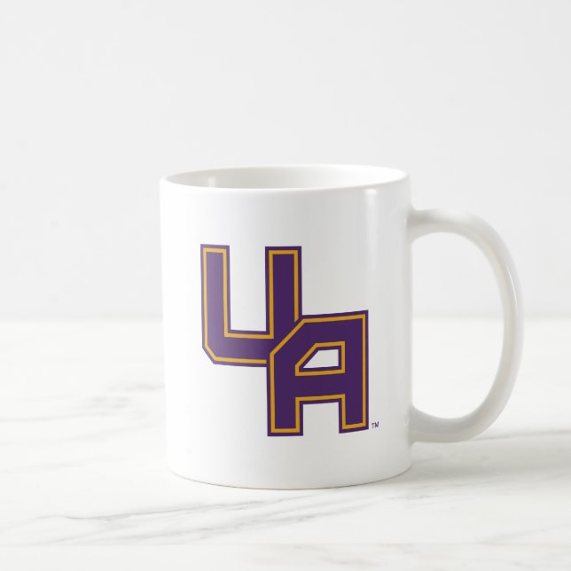 Mug Logo de l'Université d'Albany Initials (Droite)