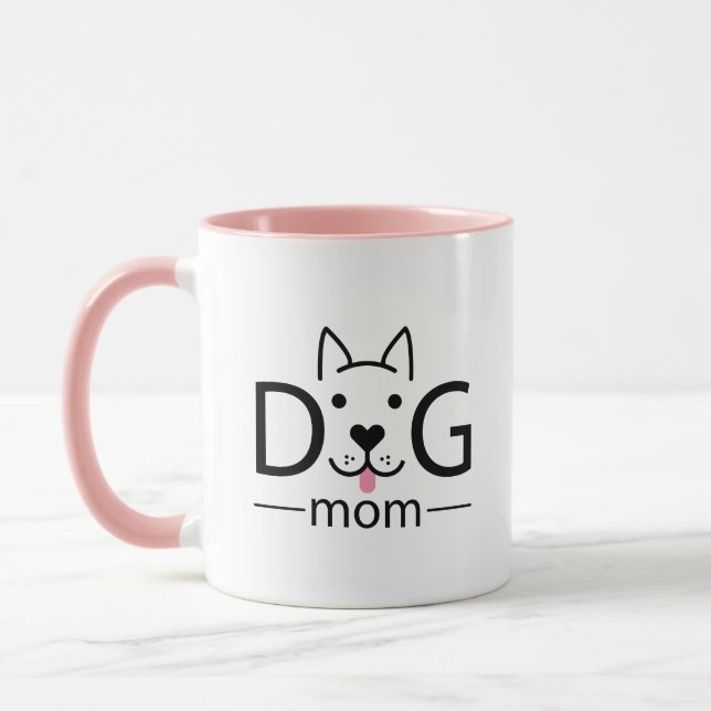 Mug Logo de maman de chien (Gauche)