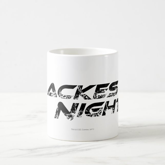 Mug Logo de nuit le plus noir (Centre)