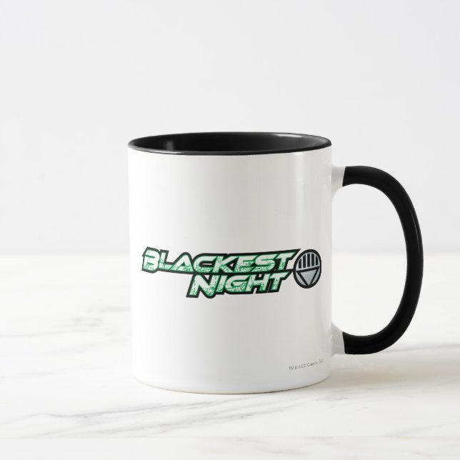Mug Logo de nuit le plus noir 2 (Droite)