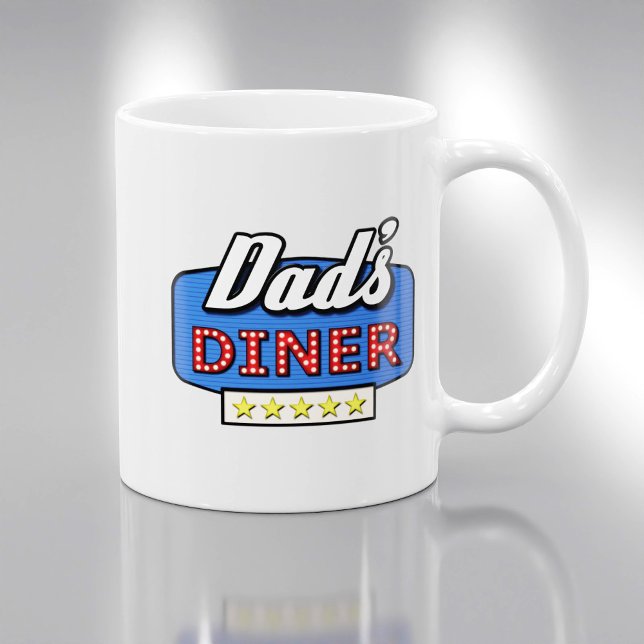 Mug Logo de papa's Diner - Un cadeau pour papa (Créateur téléchargé)