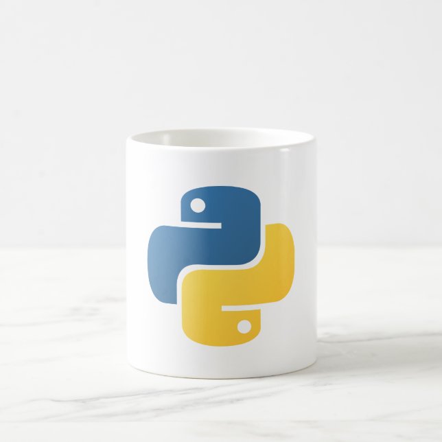 Mug logo de programmation python (Centre)