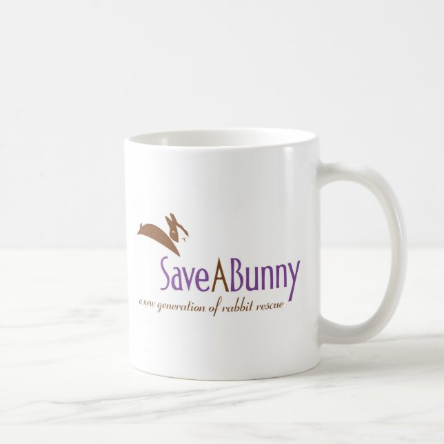 Mug Logo de SaveABunny (Droite)