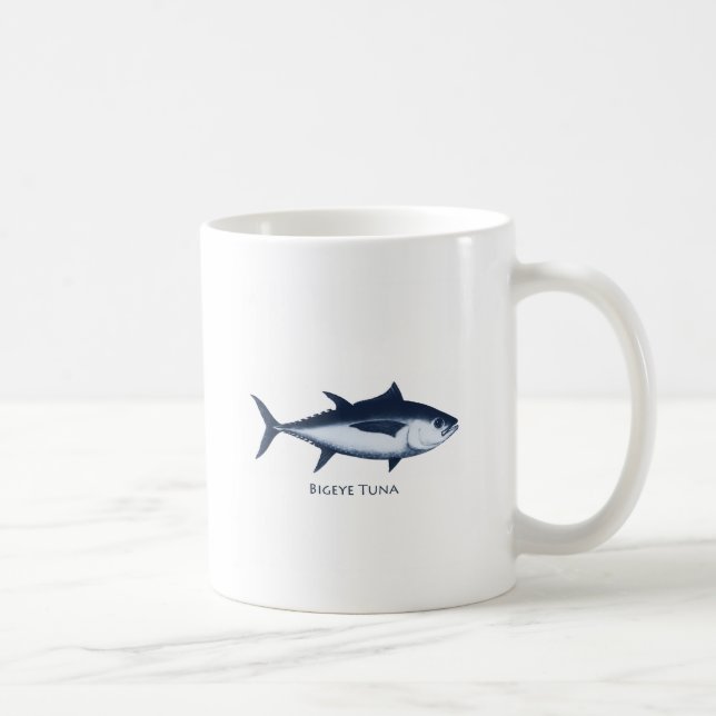 Mug Logo de thon de Bigeye (Droite)