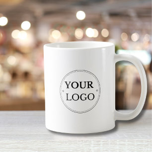 Mug Logo d'entreprise Marque Moderne Professionnel