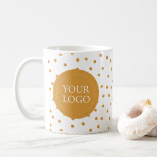 Mug Logo d'entreprise minimal personnalisé Confetti ja