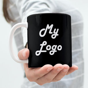 Mug Logo d'entreprise noire