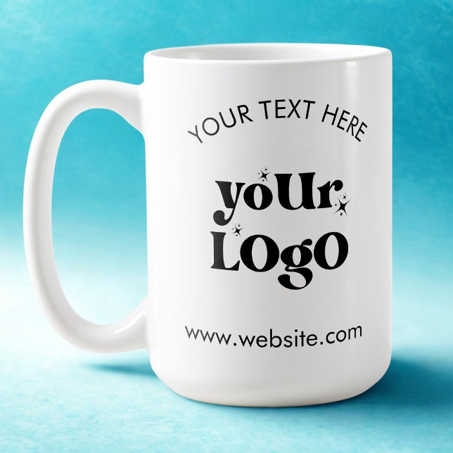 Mug Logo d'entreprise personnalisé (Créateur téléchargé)