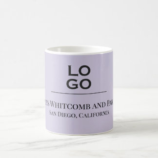 Mug Logo d'entreprise personnalisé à la lavande