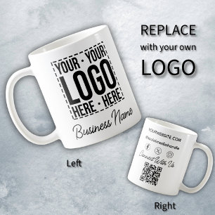 Mug Logo d'entreprise personnalisé Moderne