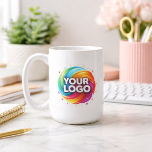Mug Logo d'entreprise personnalisé moderne grand forma