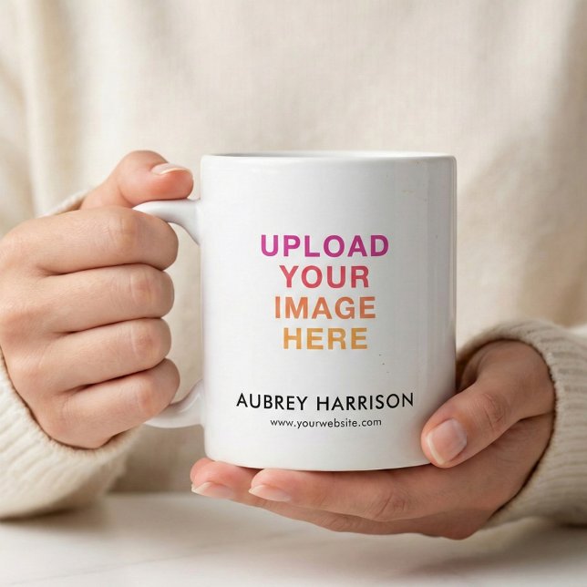 Mug Logo d'entreprise Simple Minimal (Créateur téléchargé)