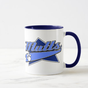 Mug Logo d'équipe de baseball - chiens