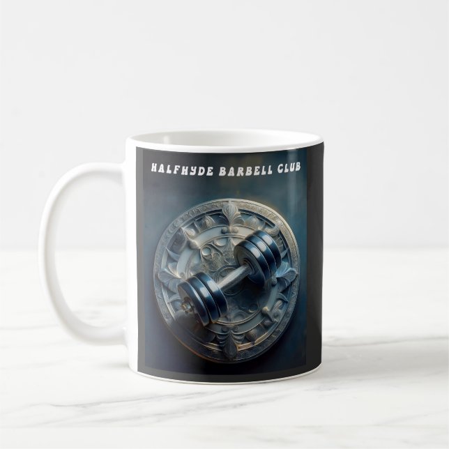 Mug Logo du mur du Barbell Club de Halfdéhyde (Gauche)