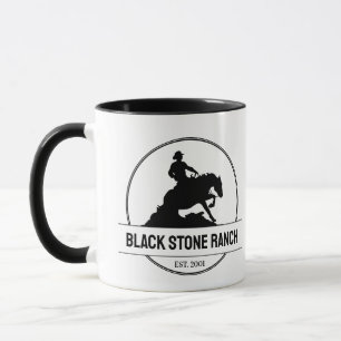 Mug Logo du ranch pour chevaux pour endiguer la marque