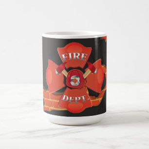 Mug Logo du service d'incendie