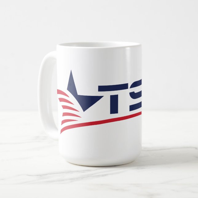 Mug Logo du Texas State Technical College (Devant gauche)