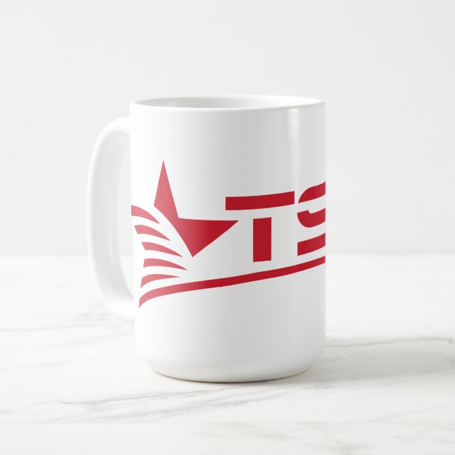 Mug Logo du Texas State Technical College (Devant gauche)