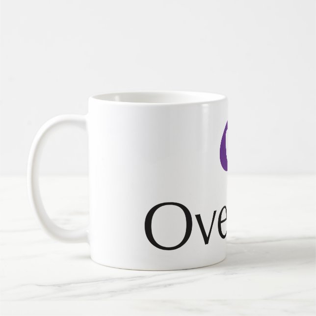 Mug Logo empilé d'ouverture (Gauche)