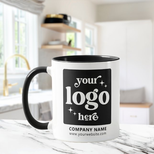 Mug Logo Entreprise Client Cadeau personnalisé Employé (Créateur téléchargé)