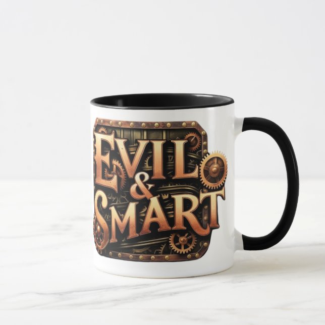 Mug Logo Evil&Smart bicolore (Droite)