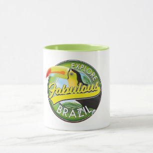 Mug Logo Explorez le Brésil Fabuleux