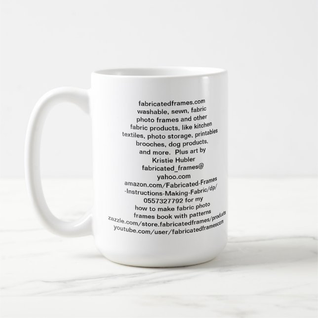 Mug logo fabricatedframes.com (Gauche)