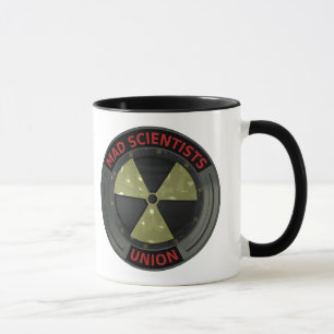 Mug Logo fou des syndicats de scientifique avec le