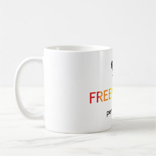Mug logo freenbeck couleurs arc-en-ciel