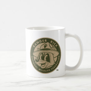 Mug Logo kaki de Rick de garde forestière de Rick   d