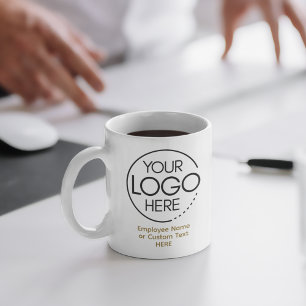 Mug Logo moderne élégant Employé/Société SWAG Gold