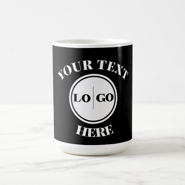 Mug Logo moderne et commerce de texte (Centre)
