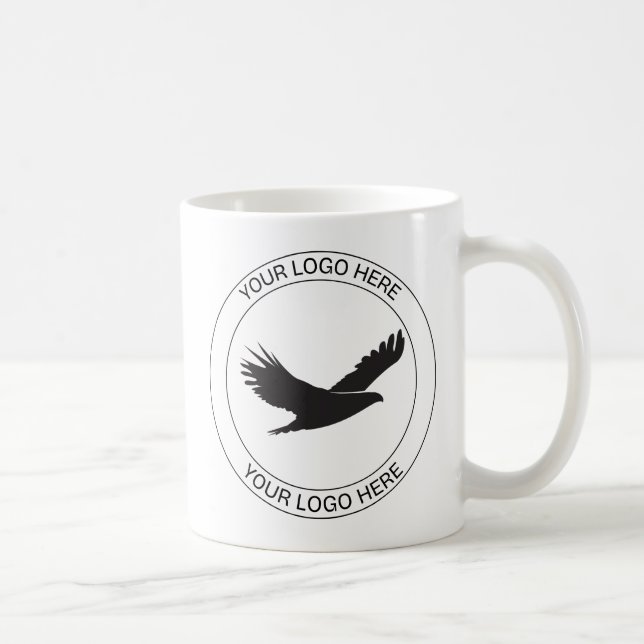 Mug Logo Personnalisé Logo Entreprise Avec Logo Logo E (Droite)