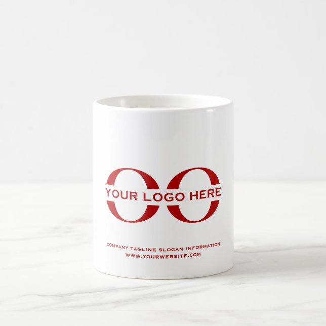 Mug Logo Promo Professionnel Personnalisé (Centre)
