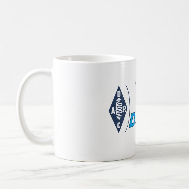 Mug Logo radio de jambon amateur DARC (Gauche)