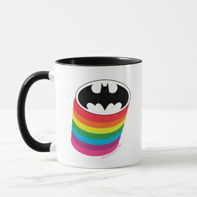 Mug Logo Rainbow de Batman (Gauche)