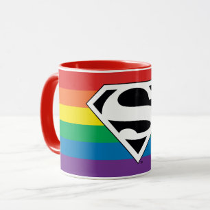 Mug Logo Rainbow Superman