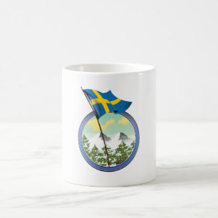 Mug Logo rétro de Suède