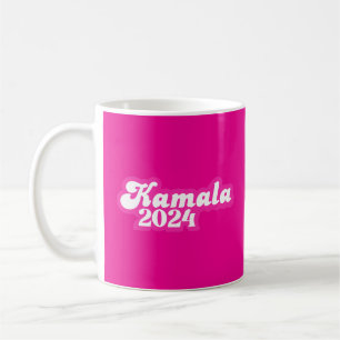 Mug Logo rose féminin de Kamala Harris 2024