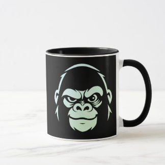 Mug Logo Singe En Colère-Singe Calme 2Tons-Singe Stres