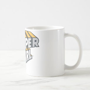 Mug Logo Supergirl Silver et Orange