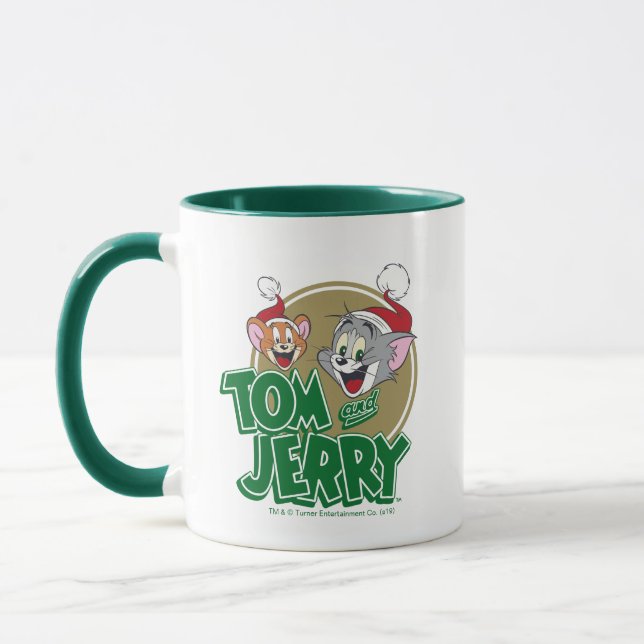 Mug Logo Tom et Jerry Holiday (Gauche)