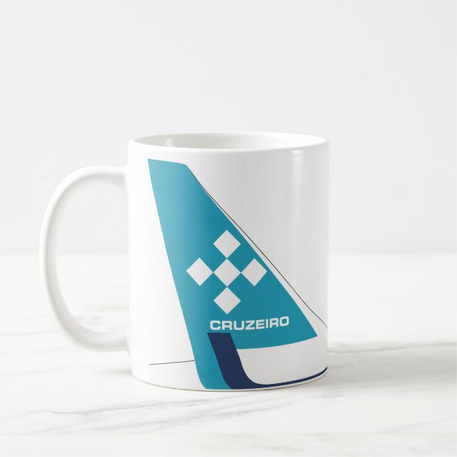Mug Logo Vintage Brésil Cruzeiro (Gauche)