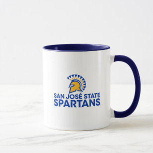 Mug Logo Wordmark de Spartans d'état de San Jose