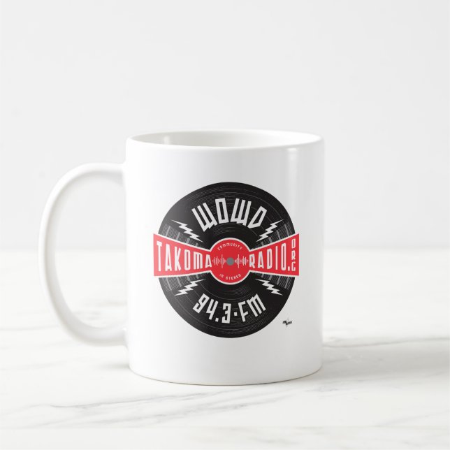 Mug Logo WOWD Bangham (Gauche)